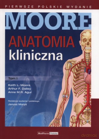Anatomia kliniczna Moore (Tom 1) - Keith L. Moore, Arthur F. Dalley [KSIĄŻKA]