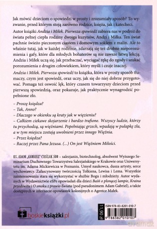 Andzia i Miłek Pierwsza spowiedź - Adam Cieślak [KSIĄŻKA]