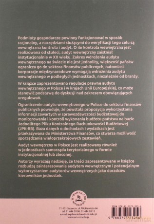 Audyt i kontrola wewnętrzna instrumentami nadzorującymi racjonalność działań - Marcin Kaczmarek, Monika Kaczurak-Kozak [KSIĄŻKA]