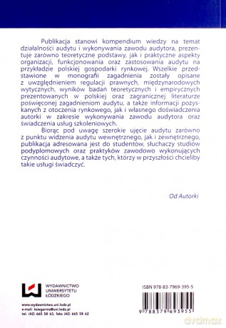 Audyt we współczesnej gospodarce rynkowej - Agnieszka Skoczylas-Tworek [KSIĄŻKA]