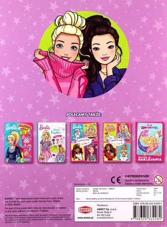 Barbie. Baw się naklejkami [KSIĄŻKA]