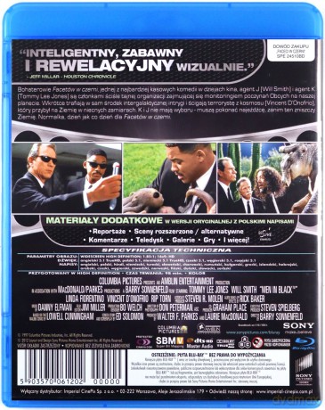 Faceci w czerni [Blu-Ray]