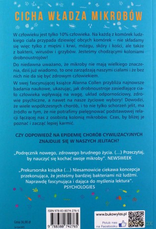 Cicha władza mikrobów - Alanna Collen [KSIĄŻKA]