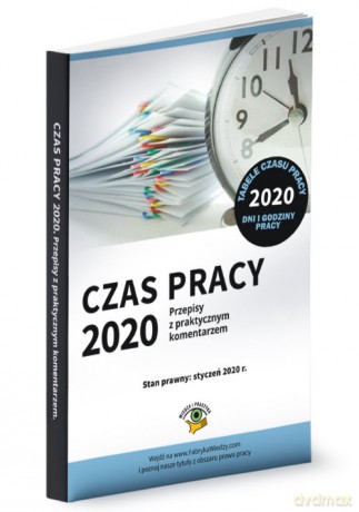 Czas pracy 2020 [KSIĄŻKA]