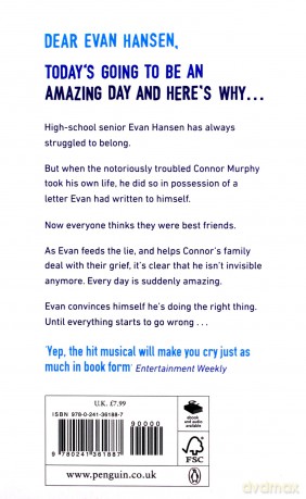 Dear Evan Hansen [KSIĄŻKA]