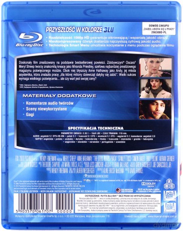 Diabeł ubiera się u Prady [Blu-Ray]