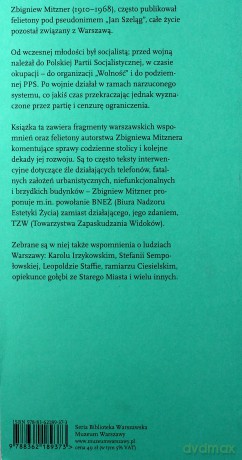 Felieton o mojej Warszawie - Jan Szeląg [KSIĄŻKA]