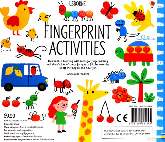 Fingerprint Activities - Fiona Watt [KSIĄŻKA]