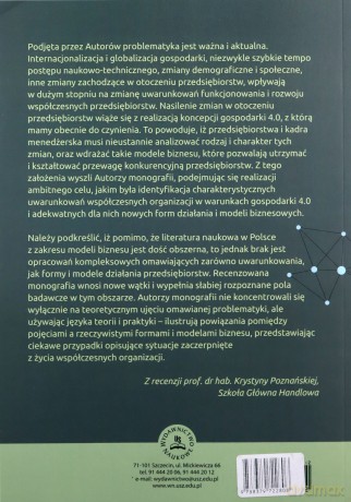 Formy działania i modele biznesowe współczesnych organizacji - Karolina Beyer, Barbara Czerniachowicz [KSIĄŻKA]