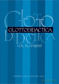 Glottodidactica vol. XL/1 (2013) [KSIĄŻKA]