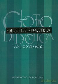 Glottodidactica vol. XXXVII (2011) [KSIĄŻKA]