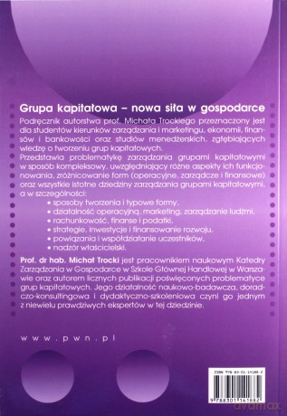 Grupy kapitałowe - Michał Trocki [KSIĄŻKA]