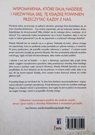 Ja którą kiedyś znałam - Wendy Mitchell [KSIĄŻKA]