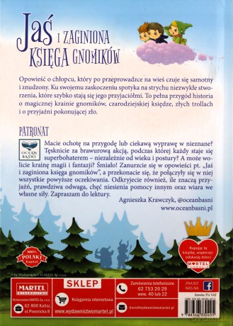 Jaś i zaginiona księga gnomików - Jarosław Grzegorz Cieśla [KSIĄŻKA]