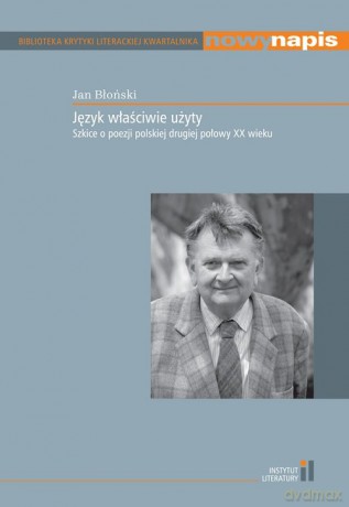 Język właściwie użyty - Jan Błoński [KSIĄŻKA]