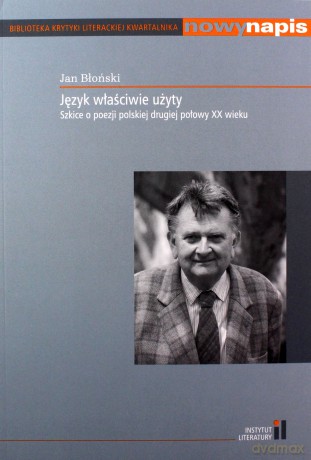 Język właściwie użyty - Jan Błoński [KSIĄŻKA]