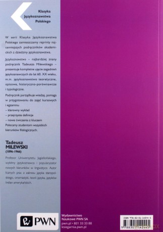 Językoznawstwo - Tadeusz Milewski [KSIĄŻKA]
