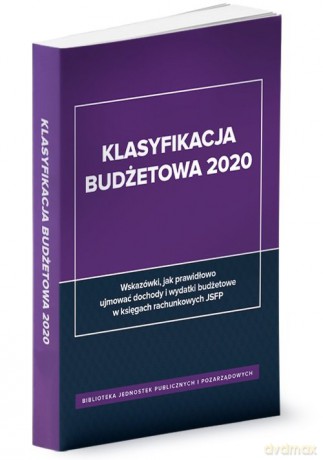 Klasyfikacja budżetowa 2020 - Jarosz Barbara [KSIĄŻKA]