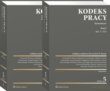 Kodeks pracy Komentarz (Tom 1-2) [KSIĄŻKA]
