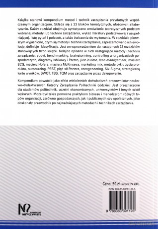 Kompendium metod i technik zarządzania [KSIĄŻKA]