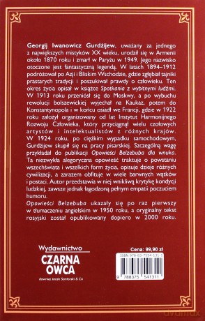 Opowieści Belzebuba dla wnuka - Georgij Iwanowicz Gurdżijew [KSIĄŻKA]