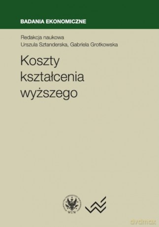 Koszty kształcenia wyższego [KSIĄŻKA]