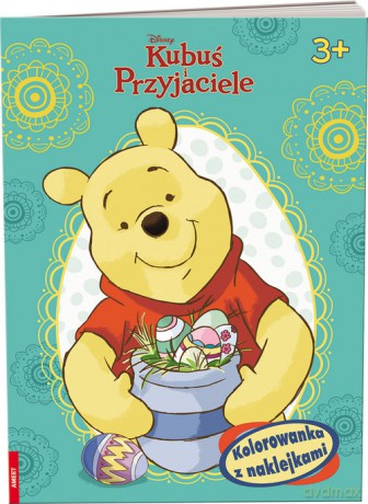 Kubuś i przyjaciele. Kolorowanka z naklejkami [KSIĄŻKA]