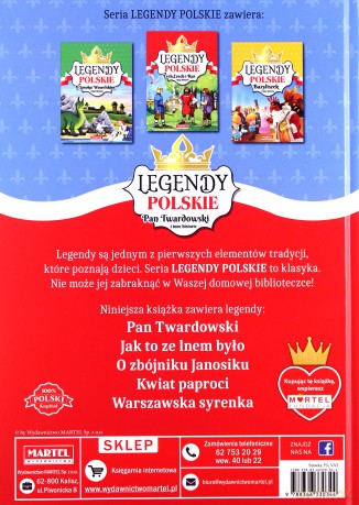 Legendy polskie. Pan Twardowski i inne historie. [KSIĄŻKA]