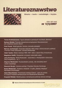Literaturoznawstwo [KSIĄŻKA]