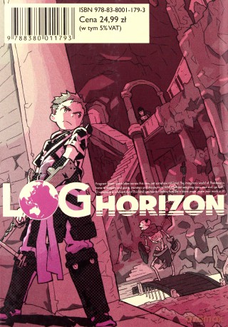 Log Horizon 3 Koniec gry 1 - Tuono Mamare [KSIĄŻKA]
