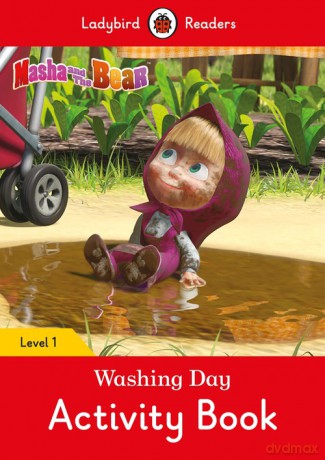 Masha and the Bear: Washing Day Activity Book - Ladybird Readers Level 1 [KSIĄŻKA]