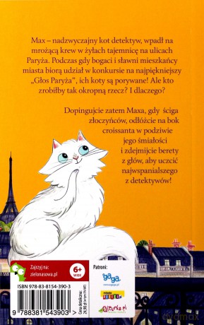 Max Kot detektyw Paryska zagadka - Sarah Todd Taylor [KSIĄŻKA]