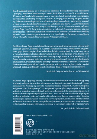 Mój Bóg Obraz Boga u współczesnej młodzieży - Andrzej Jasnos [KSIĄŻKA]