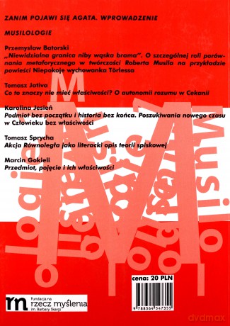 Musilologie 1 [KSIĄŻKA]