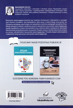 Nauczyciel wspomagający w szkole, przedszkolu i ośrodku - Celuch Małgorzata [KSIĄŻKA]