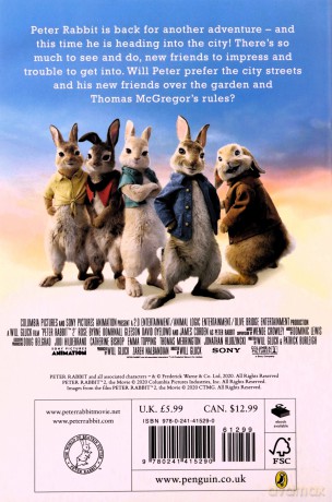 Peter Rabbit Movie 2 Novelisation [KSIĄŻKA]