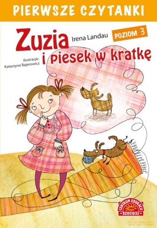 Pierwsze czytanki Zuzia i piesek w kratkę (poziom 3) - Irena Landau [KSIĄŻKA]