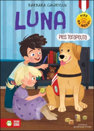 Pies na medal Luna pies terapeuta - Barbara Gawryluk [KSIĄŻKA]