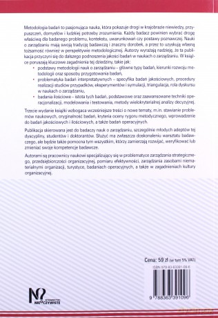 Podstawy metodologii badań w naukach o zarządzaniu [KSIĄŻKA]