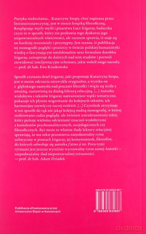 Poetyka rozkwitania - Katarzyna Szopa [KSIĄŻKA]