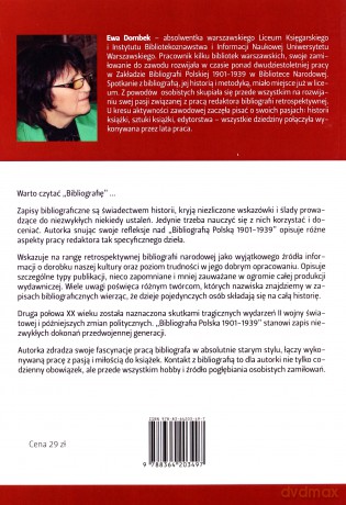 Potyczki bibliografa czyli bibliografia od kuchni - Ewa Dombek [KSIĄŻKA]