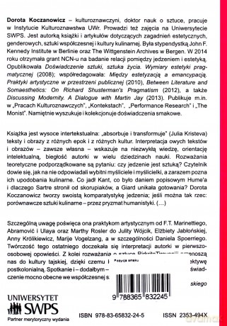 Pozycja smaku - Dorota Koczanowicz [KSIĄŻKA]