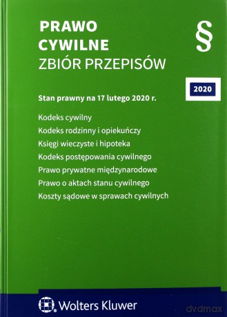 Prawo cywilne Zbiór przepisów [KSIĄŻKA]