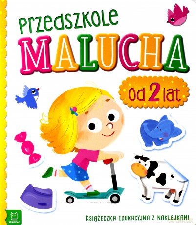 Przedszkole malucha od 2 lat Książeczka edukacyjna z naklejkami [KSIĄŻKA]