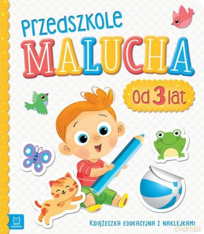 Przedszkole malucha od 3 lat Książeczka edukacyjna z naklejkami [KSIĄŻKA]
