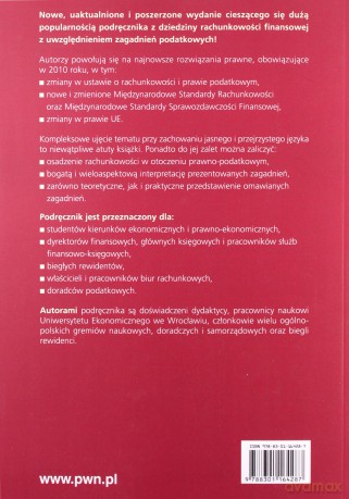 Rachunkowość finansowa i podatkowa [KSIĄŻKA]