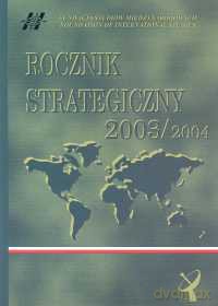 Rocznik strategiczny 2003/2004 [KSIĄŻKA]