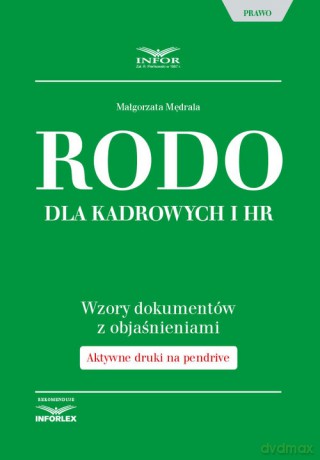 RODO dla kadrowych i HR - Małgorzata Mędrala [KSIĄŻKA]
