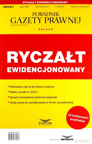 Ryczałt ewidencjonowany [KSIĄŻKA]