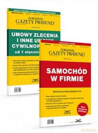 Samochód w firmie + Umowy zlecenia i inne umowy cywilnoprawne po zmianach od 1 stycznia 2019 [KSIĄŻKA]